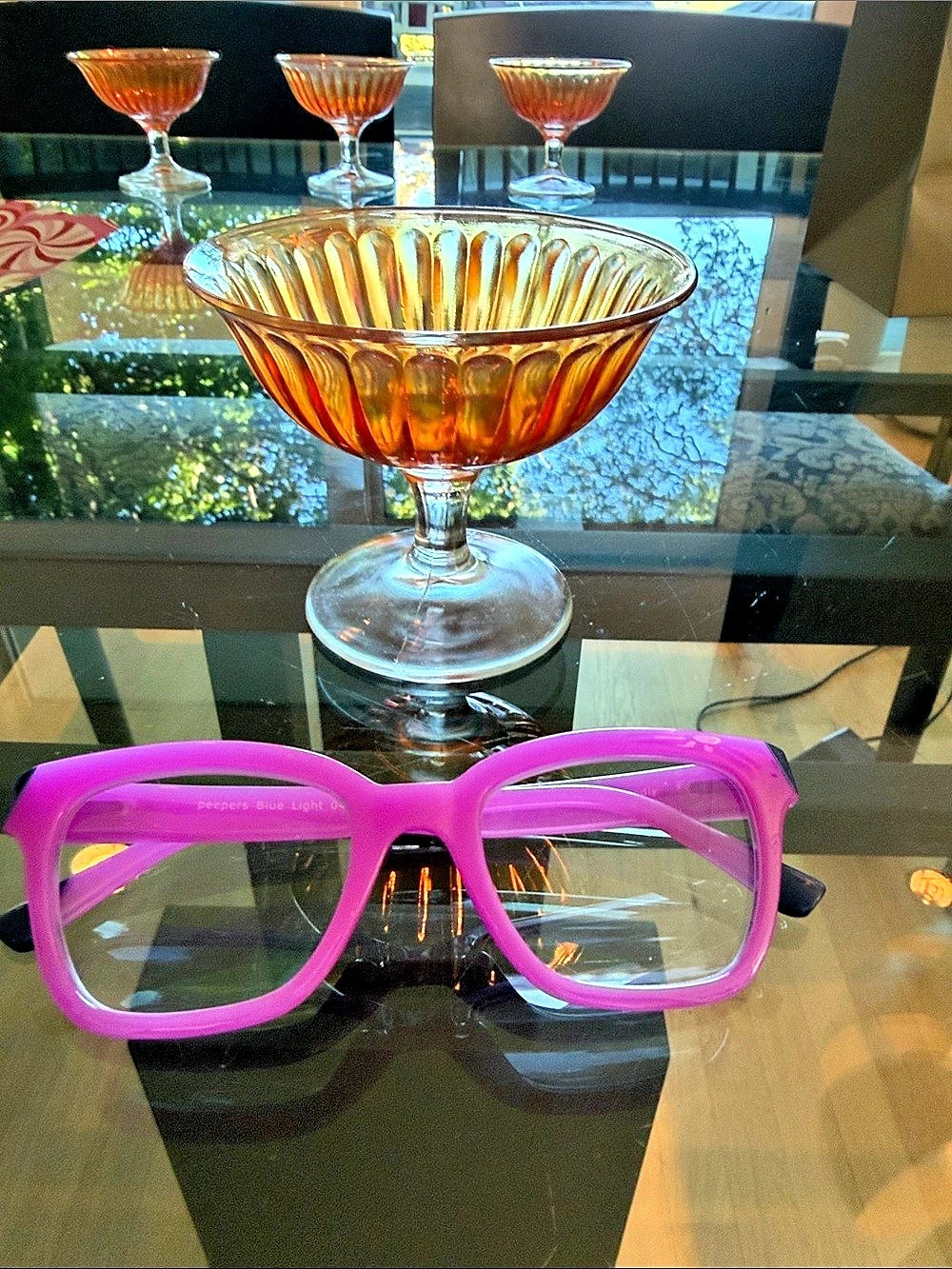 peepers Pink Blue Light Glasses